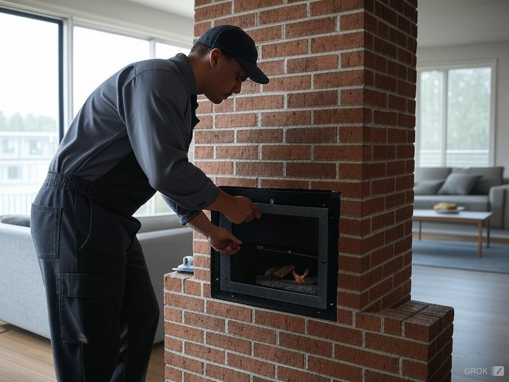 High-Quality Chimney Dampers Installation